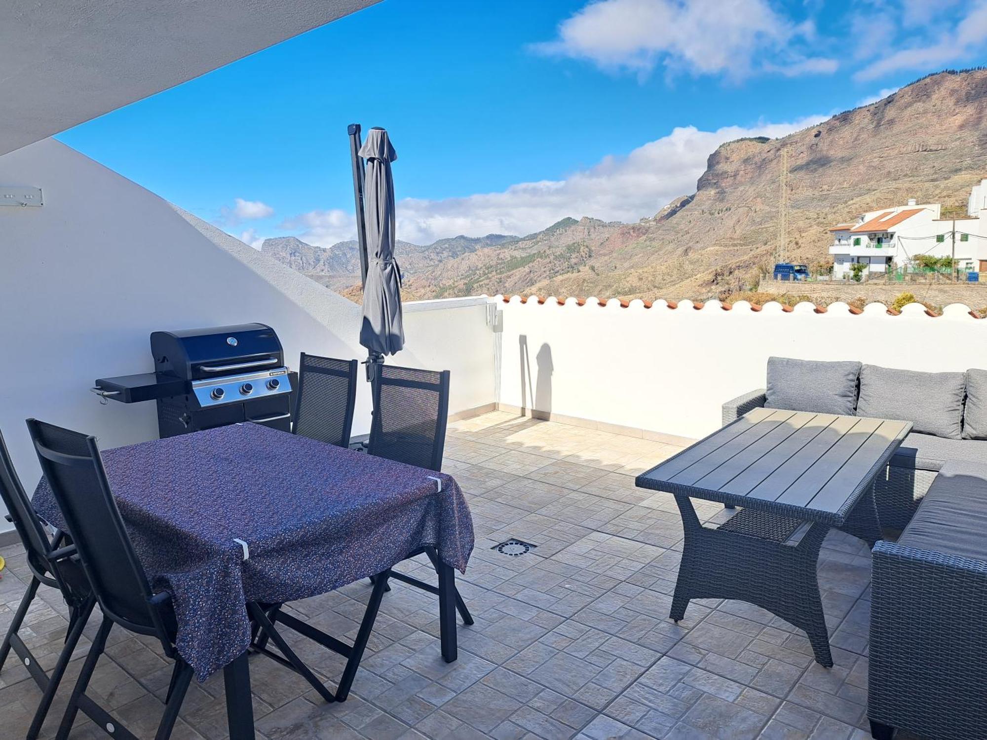 Terraza Sol Y Niebla Daire Tejeda  Dış mekan fotoğraf